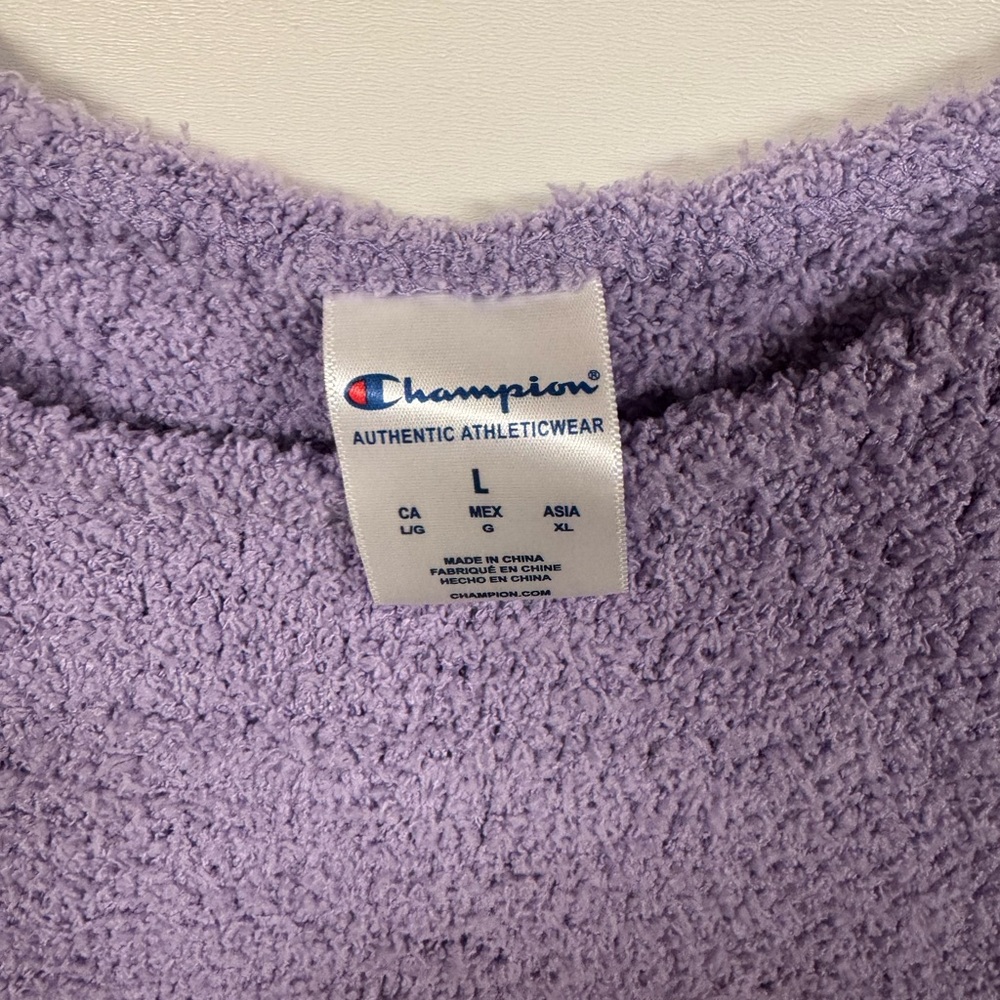 Champion Purple Crop Tank Top NWT - Picture 4 of 6